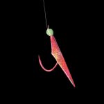 Sabiki® EX030 - Hage Red Fish Skin - Aurora Finish - Hayabusa Fishing USA