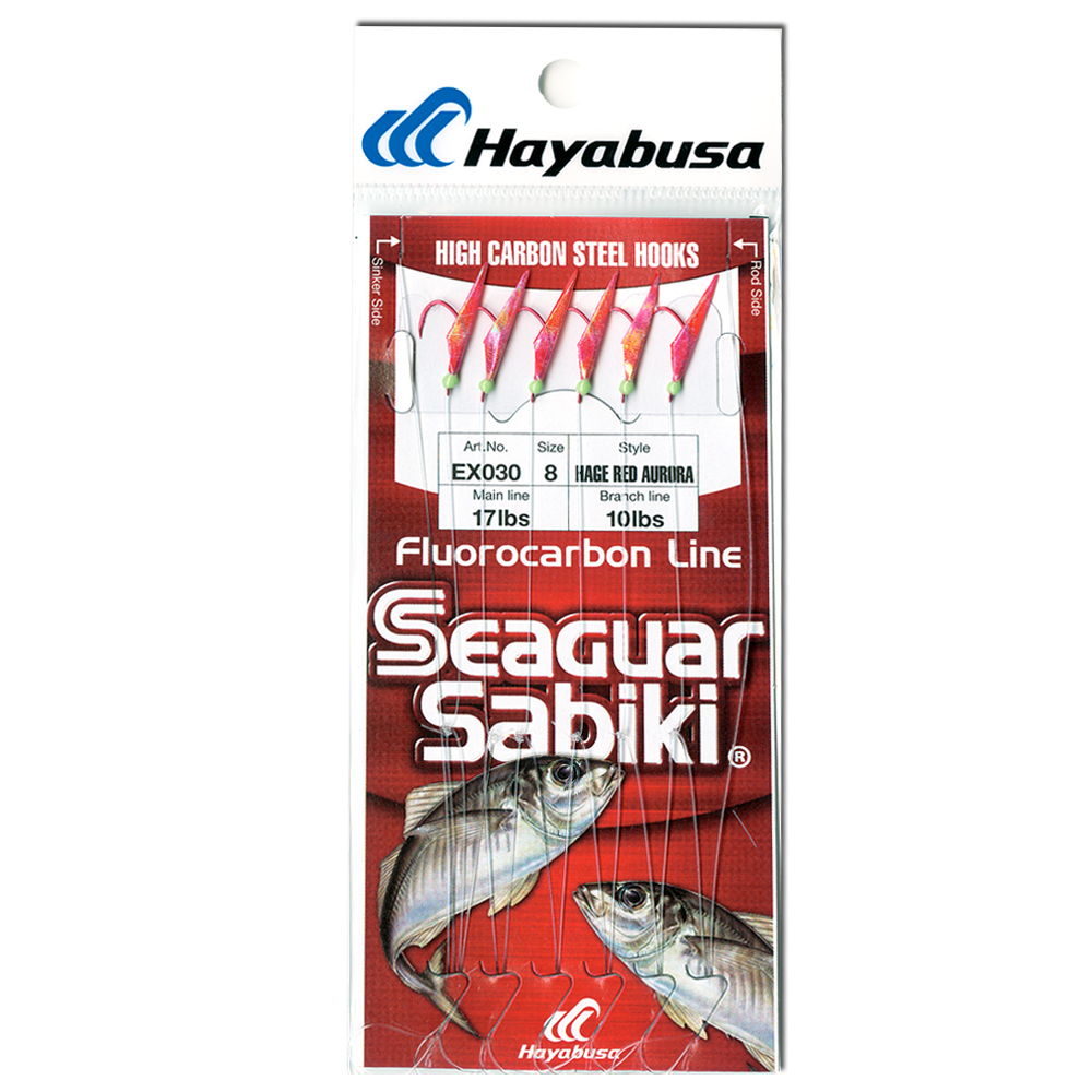 Sabiki® EX030 – Hage Red Fish Skin – Aurora Finish