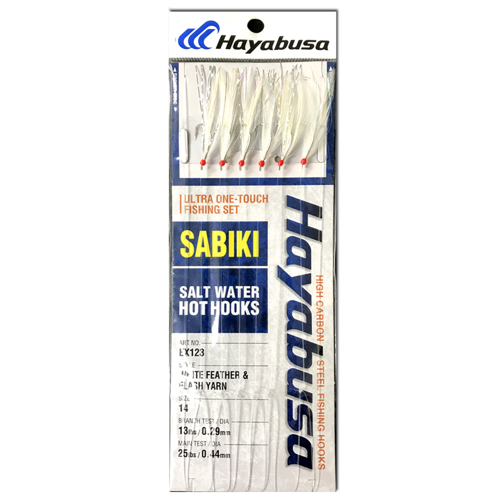 Hayabusa S-505E-8 Mix-Flash Sabiki Hot Hooks, Size 8, Bait Rigs -   Canada