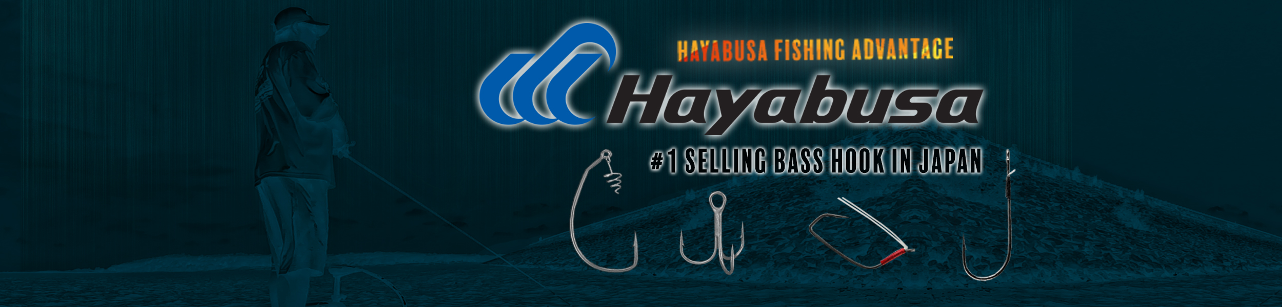 Hayabusa WRM202 Weedless Wacky Hooks - American Legacy Fishing, G Loomis  Superstore
